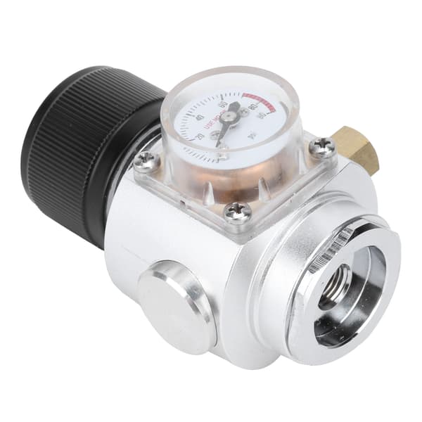 0-90PSI CO2-regulator 3/8in rustfrit stål sodavands trykreducerende ventil til hjemmebryg