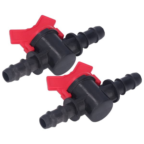 2 stk. flowreguleringsventil vandstopregulator ABS-afbrydertilbehørssæt 12 mm / 0,47 tommer