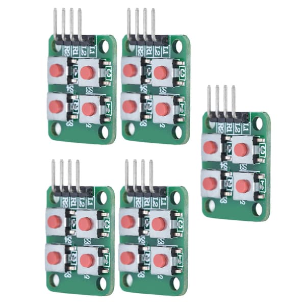 5 STK 2x2 Scan 4 Tastaturmodul Array Nøglekontaktmodul til elektrisk styring