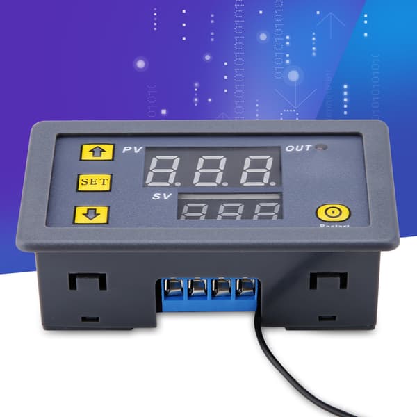 W3230 LED Digital Temperaturregulator Termostat Switch Sensor Måler (110-220V)