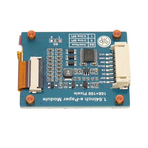 1,64 tommer E Ink Display Modul 168×168 4-farvet Rød Gul Sort Hvid E Paper Skærmpanel til e-læsere