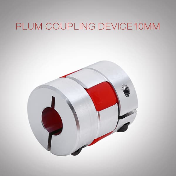 6,35 mm x 10 mm Fleksibel Blommeakselkobling CNC Steppermotor Encoder Kobling