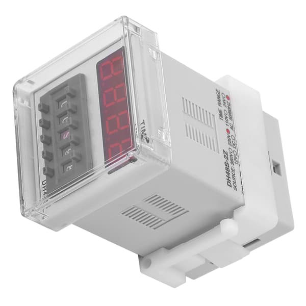 DH48S-2Z 220V 8-stifts digital displaytimer tidsrelä för tidsfördröjningskontroll