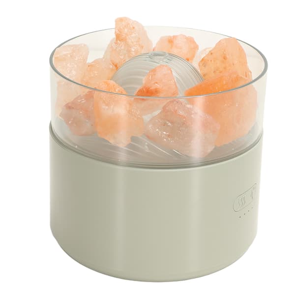 Krystal Salt Aroma Diffuser Lampe 200ML Farverig Multifunktionel Luftfugter DC5V til Hjemmet Grøn