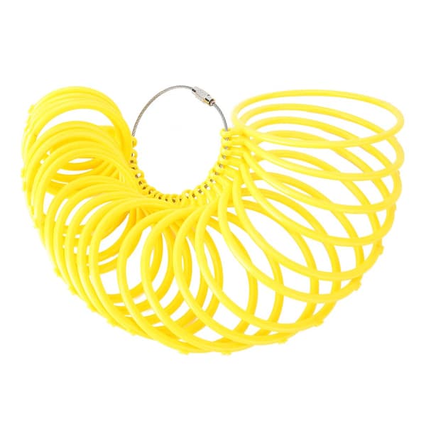 Plastarmbånd Bangle Sizer Måleværktøj til Smykkefremstilling DIY Tilbehør