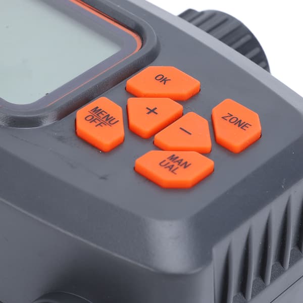 Automatisk 2-vägs slangkrans-timer, digital programmerbar spraykontroll för gräsmatta, trädgård, utomhusbevattning
