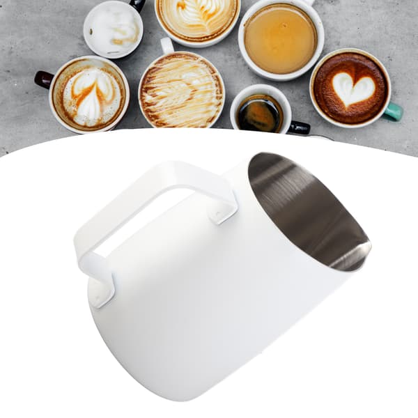 420 ml mælkeskummerkande i rustfrit stål til latte art