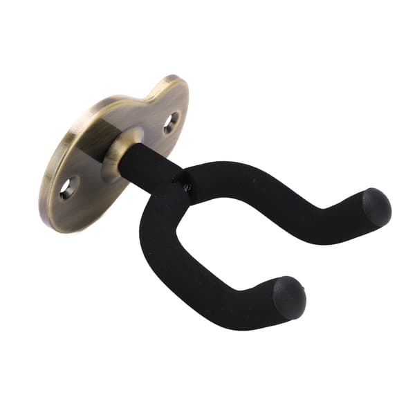 Gitarr Väggfäste Hängare Krok Hållare Stativ Metall Universal för Ukulele Violin Studio Rum Champagne Guld