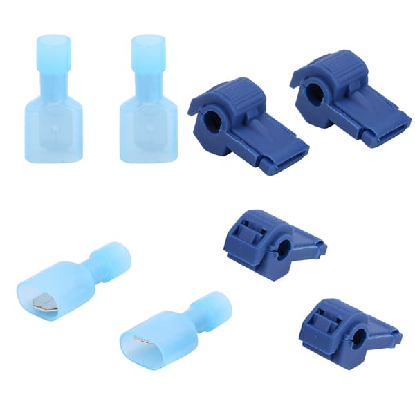 120 par TTap Quick Splice Wire Electrical Terminals Connectors Assortment Kit (Blå)