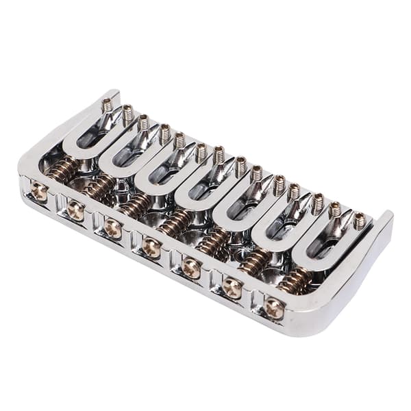 7-strängad metallgitarrstall, instrumentdel passar bas, ukulele, elgitarrer