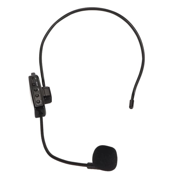 2.4G Trådlöst Headset Mikrofon Brusreducerande UHF Huvudmikrofon för Undervisning Utomhus Scenshow
