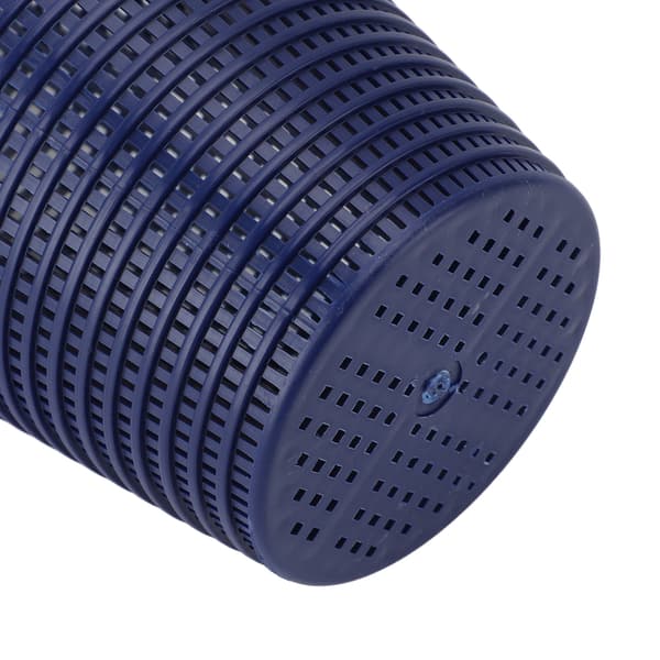 Blå reservedelskurv til poolpumpefilter passer til Poolzilla H05 & Pentair B 199 filter