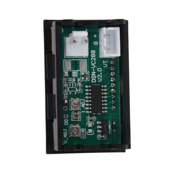 Digital Strøm Voltmeter LED Rød og Blå Dobbelt Display Digital Voltmeter Ammeter DC0 til 100V 50A