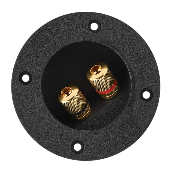 2 st 48 mm kopparbindningsstolpe högtalarterminalbox för HiFi Audio DIY
