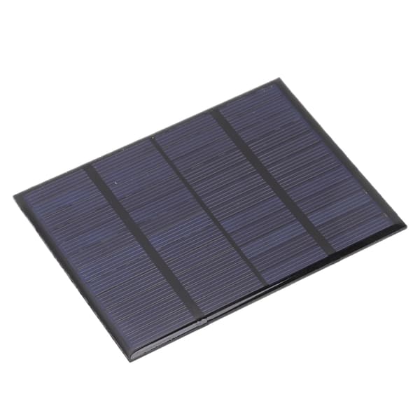 12V 1.5W Mini Epoxy Solpanel DIY Solbatteriladdningspanel Polykisel Solcell för Campinglyktor Mobiltelefon