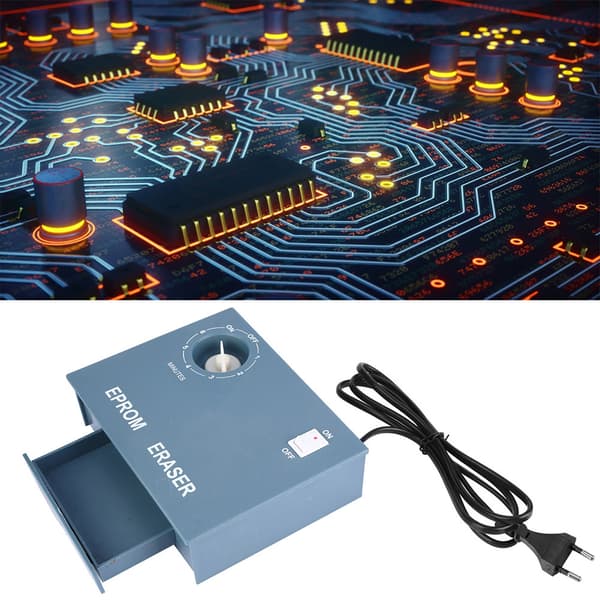 Ultraviolet UV-lys EPROM Chip Data Sletter Højhastigheds Sletbar Timer 220V (EU-stik)
