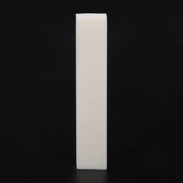 1 st anpassad blank buffelbensträngsadel för klassisk elektrisk akustisk gitarr 52x6x10mm