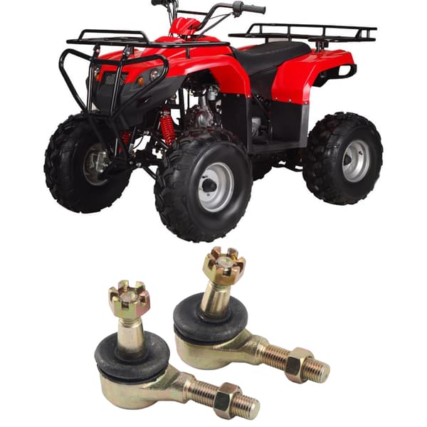 M10 kugleledssæt til 50-250cc ATV, 2 stk., sort, universel pasform