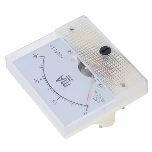 85C1 DC 0-30MA Pointer DC Amperemeter Hoved Amperemeter Strømmåleinstrument