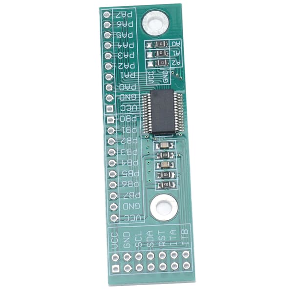 IO-udvidelsesmodul I2C-interface 16 bit IIC input-output udvidelsesstiftkort MCP23017‑E/SS