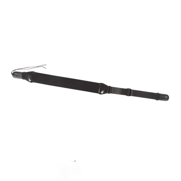Polyester Gitarrrem Ventilerad Vadderad Bred Justerbar Ergonomisk Svart Bas Axelrem 1-pack