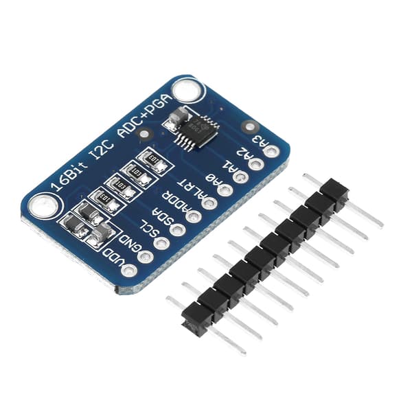 1 stk. 16-bit I2C ADC udviklingskort analog til digital konverteringsmodul