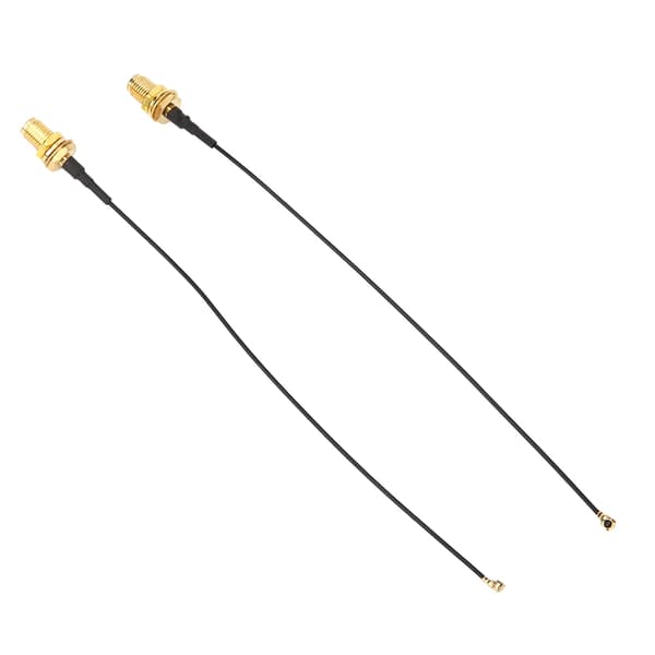 10 stk. RF-adapter Pigtail-kabel IPEX til SMAk U.FL antenneføder 15 cm jumperkabel til ansigtsgenkendelsesmodul