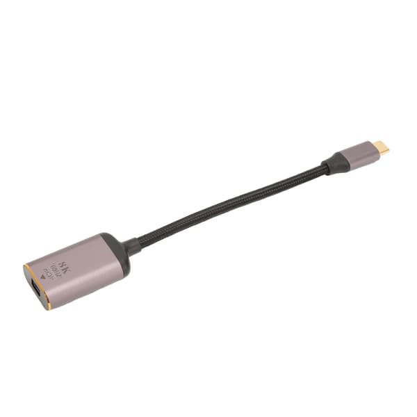 8K 60Hz USB-C–Mini DisplayPort-sovitin, Plug & Play USB-C uros–Mini DP naaras -kaapeli USB-C-laitteille