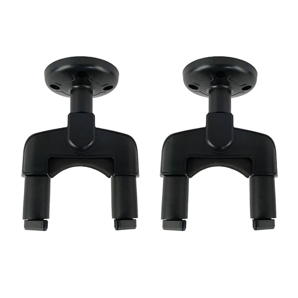 2-pack ABS Gitarrhängare Väggfäste 5cm/2in Mun Kompakt Reptålig för Hemstudio Klassrum Fiol Bas Ukulele