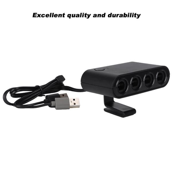 3-i-1 Controller Adapter til GameCube til Switch, Wii U, PC & Switch OLED