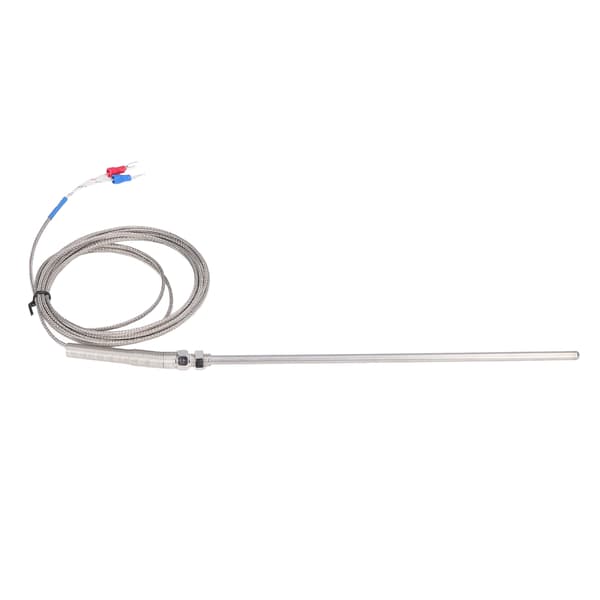 K-type termoelement rustfrit stål termoelementprobe til temperaturmåling 200mm 3 meter