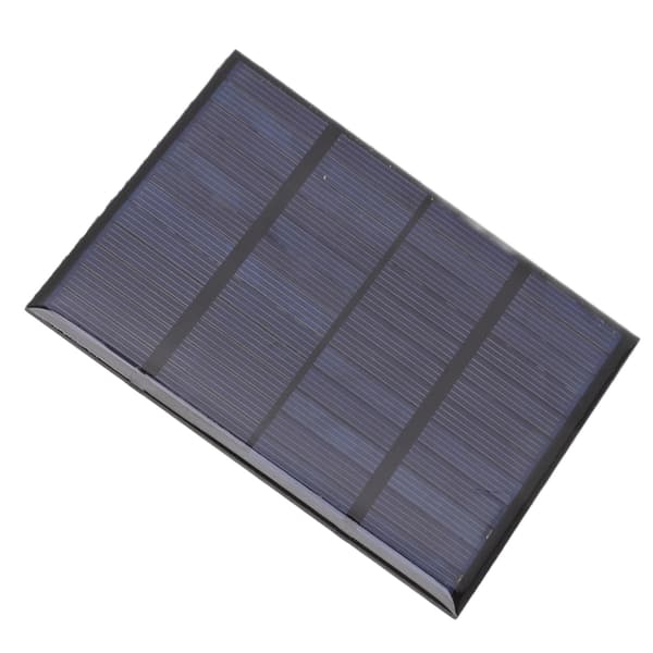 12V 1.5W Mini Epoxy Solpanel DIY Solbatteriladdningspanel Polykisel Solcell för Campinglyktor Mobiltelefon
