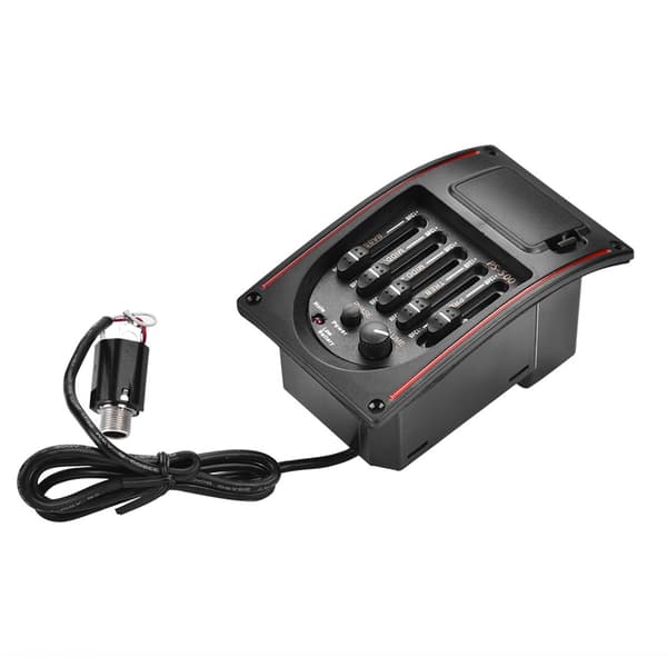 EQ PS-500 5-bands Equalizer Digital Tuner Pickup för Akustisk Gitarr