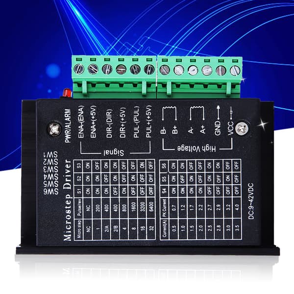 Driver Controller CNC 32 Underinddeling 42/57 Stepper Motor TB6600 Kontrolmodul 4.0A 42V