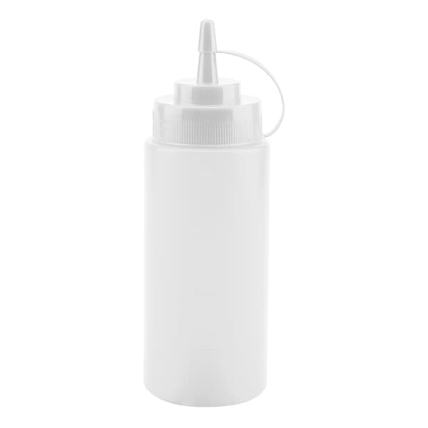 460 ml 10 stk. / sæt plastikkrydderidispenser til sauce, olie, fløde, eddike (hvid)