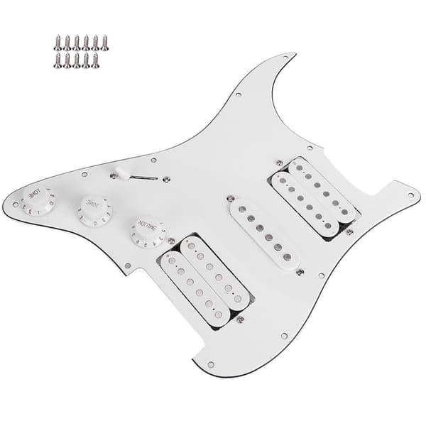 Elgitarrbräda Plektrumskydd Humbucker med HSH Pickup Förkopplad