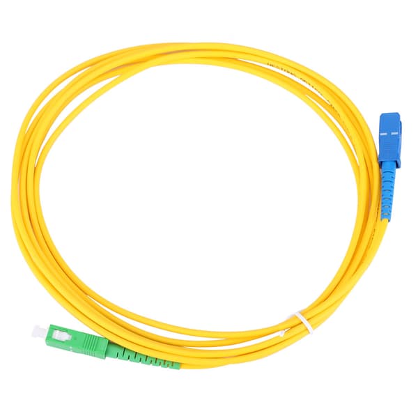 Fiber Jumper 20m Optisk Fiber Patchkabel Singelmodskabel Sc APC-Sc UPC