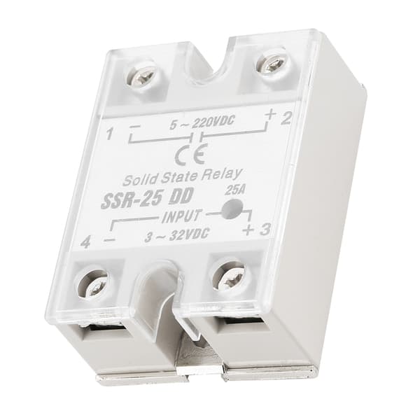 SSR-25 DD 25A 5-220VDC Solid State Relæ til industriel automatiseringsproces