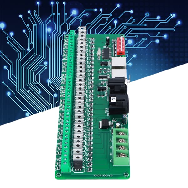30CH DMX512 konstant dekoder LED-controller dekoder til LED-strip lys scene bar forsyninger 5-24V