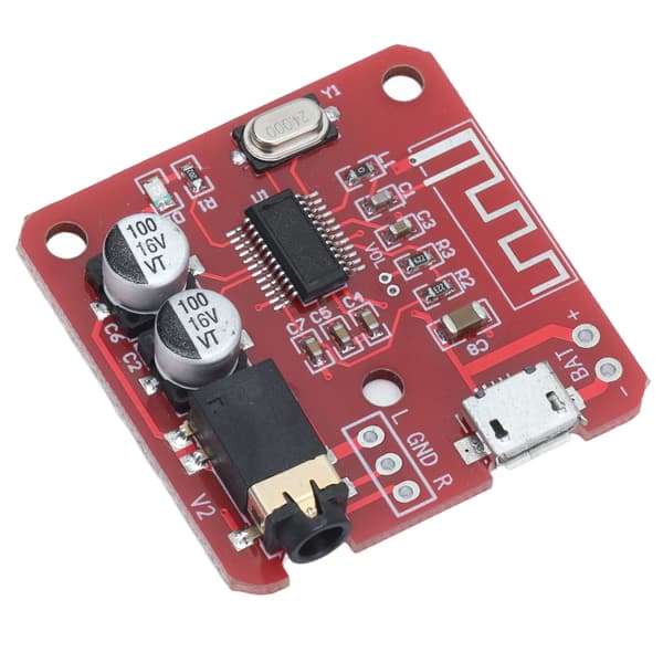 Bluetooth Audio Receiver Board 5.0 HD Audio MP3 Lossless Decoder Trådløs Transmission XH‑A250