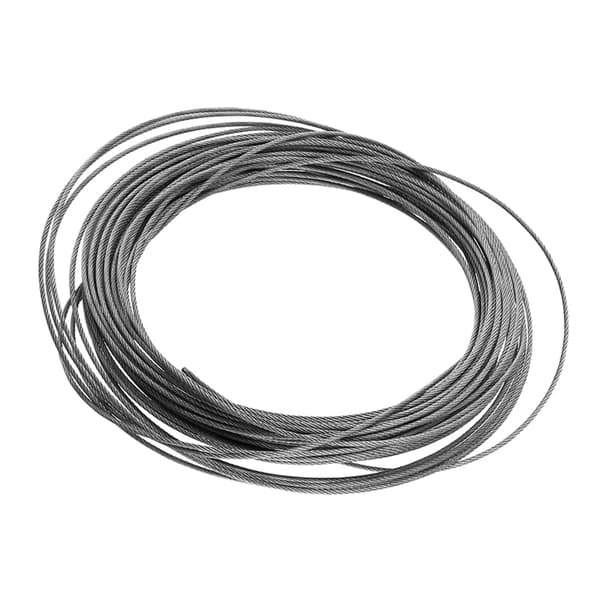 1 stk. 15 meter 304 rustfri stålkabel wire reb diameter 1,5 mm