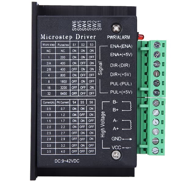Driver Controller CNC 32 Underinddeling 42/57 Stepper Motor TB6600 Kontrolmodul 4.0A 42V