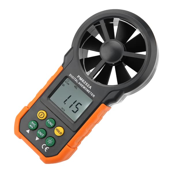 PEAKMETER PM6252A Digital vindhastighetsmätare Luftvolymmätande Anemometer