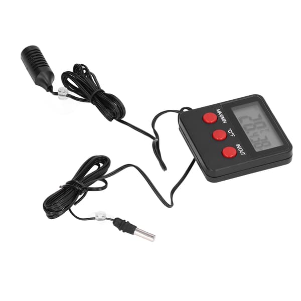 Fugtighedstemperaturmåler Mini Termometer Digital Display Temp Sensor Måler Hygrometer DTH‑74