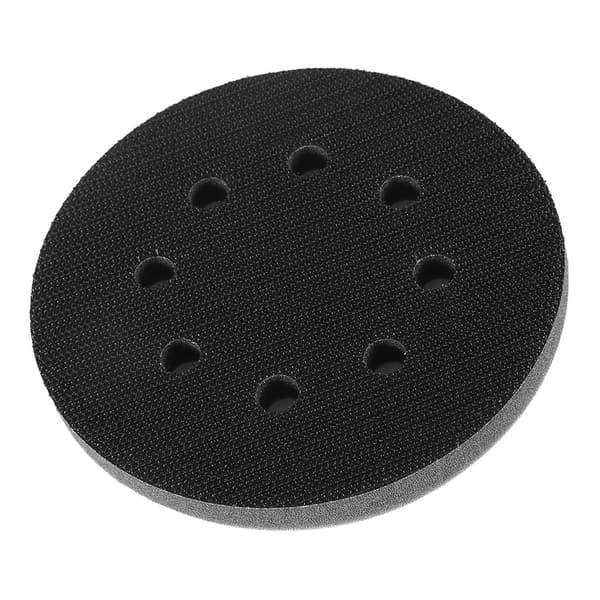 125 mm diameter blød buffer svampe-interfacepude til slibepuder (8 huller)