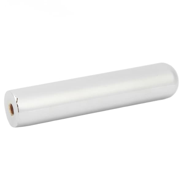 Rund metallgitarrslide-set Pro Tone Bar med 4 plektrum 1 ring silver för gitarr elgitarr stränginstrument