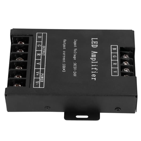 LED Signalforstærker Lampe RGB Lysstrimmel Strømcontroller Repeater Modul DC5-24V