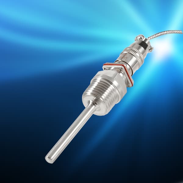RTD PT100 Temperatursensor 1/2\" NPT Gevind med 2 Meter Kabel