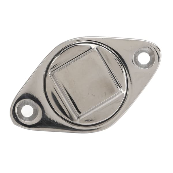 Båd Garboard Drænprop Rustfrit Stål m/ Silikoneforsegling, 1-1/4\" Hul, Marine Hardware