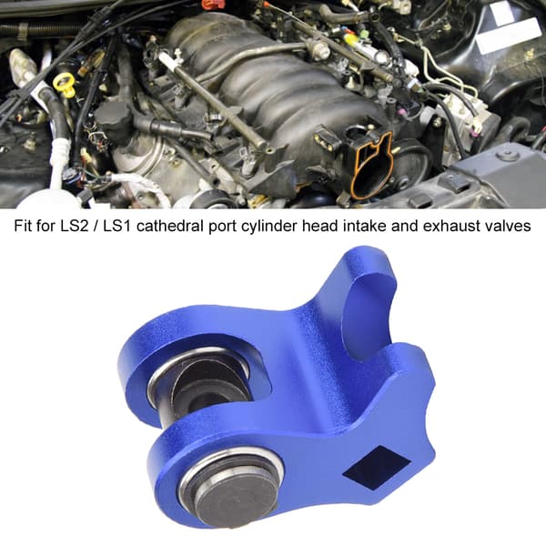 Ventilfjäderkompressorverktyg för LS1 LS2-motorer, blå, universell installationssats